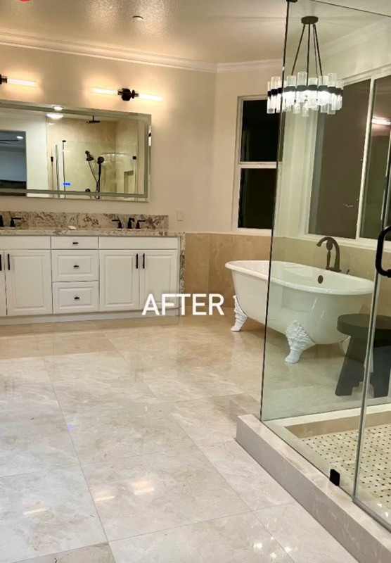 Modern Master Bathroom