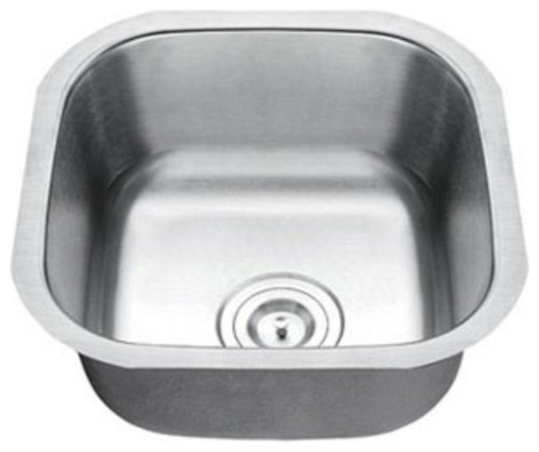 Lottare B&B Series Undermount Stainless Steel Kitchen Bar Sink