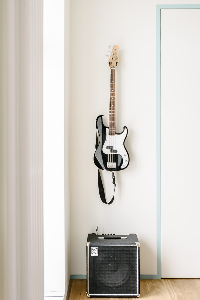 Красочная кухня в скандинавском стиле. Модель Jazz. Автор Борис Денисюк