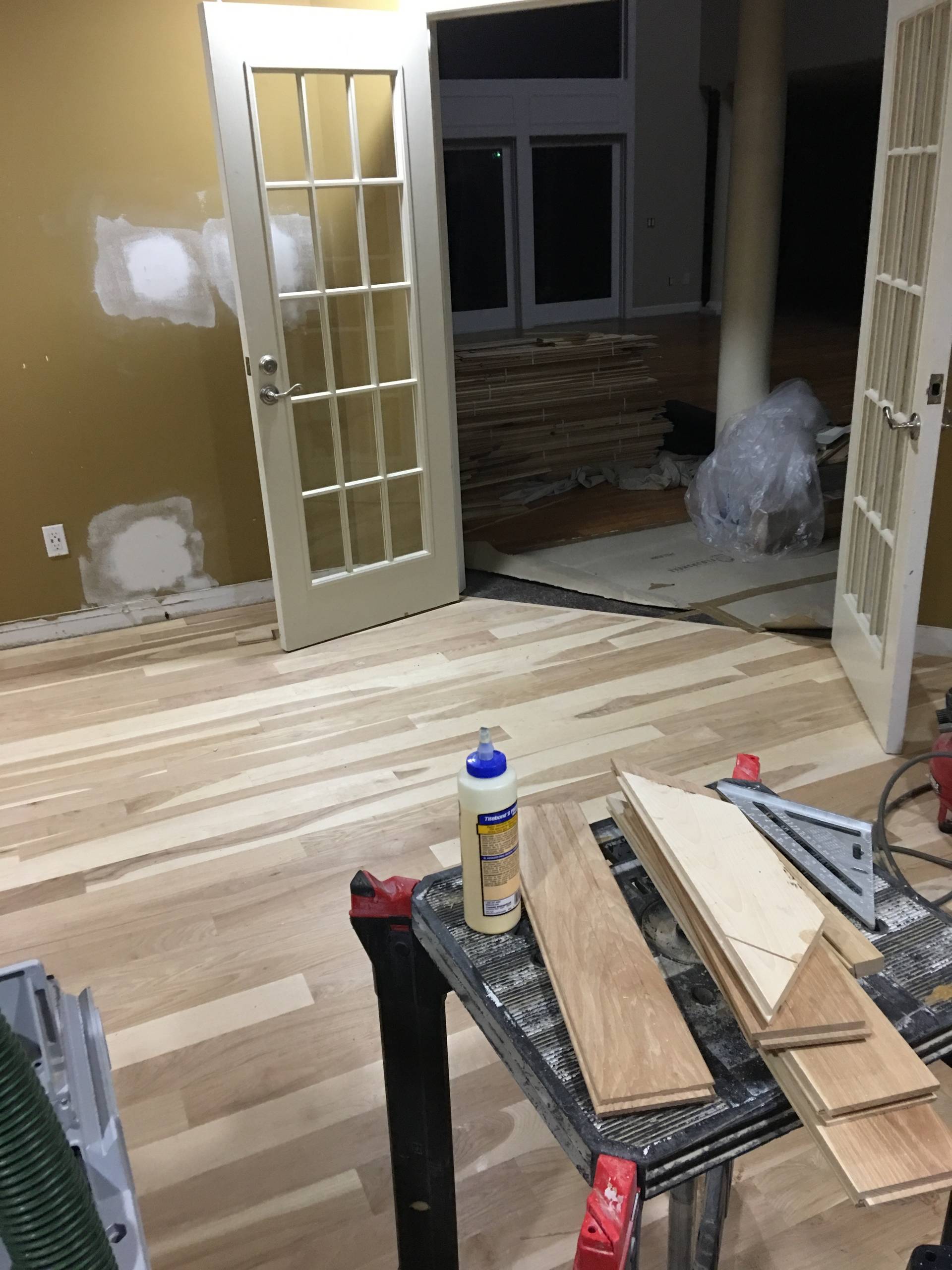 Oxbow lake hardwood flooring and windows