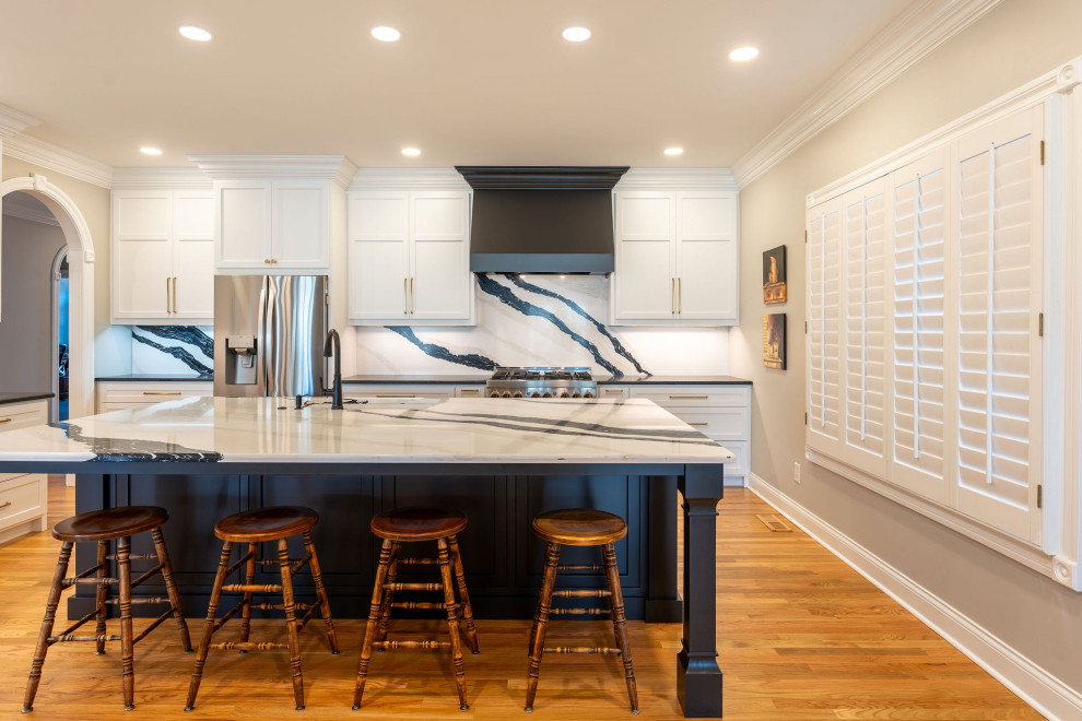 Fairvue Kitchen and Primary Bathroom