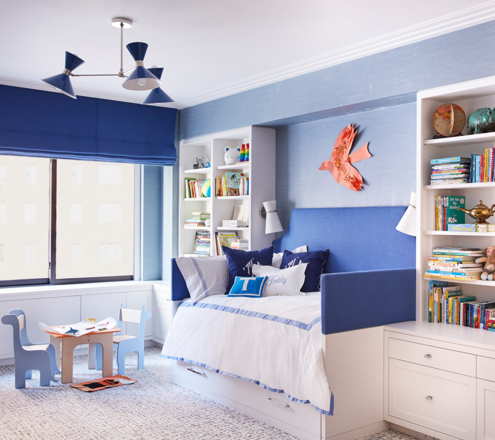 This is an example of a classic kids' bedroom in New York.