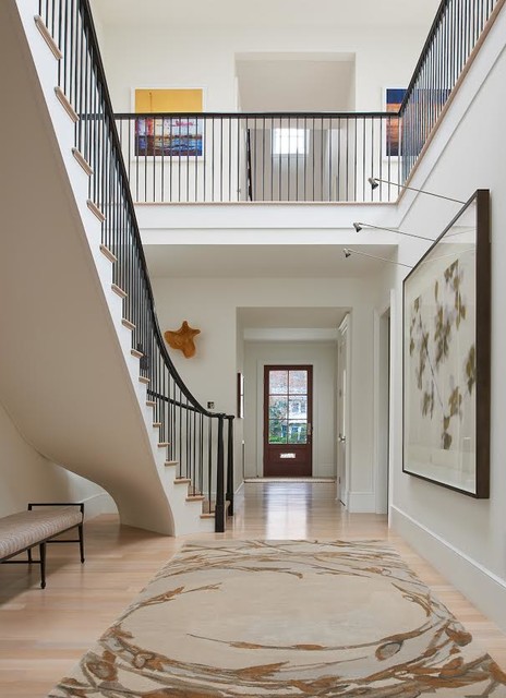 Forest Hills Transitional contemporain-entree
