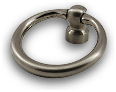 Satin Nickel Ring Pull Re10316sn Contemporary Cabinet And Satin Nickel Ring Pull Re10316sn