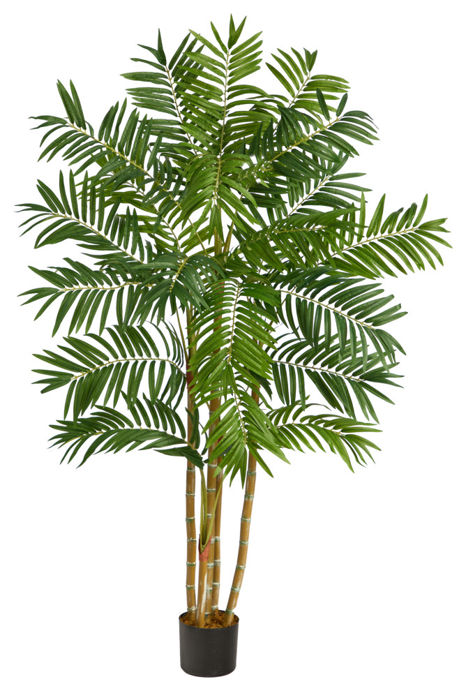 5' Areca Palm Artificial Tree Modern Artificial Plants And Trees