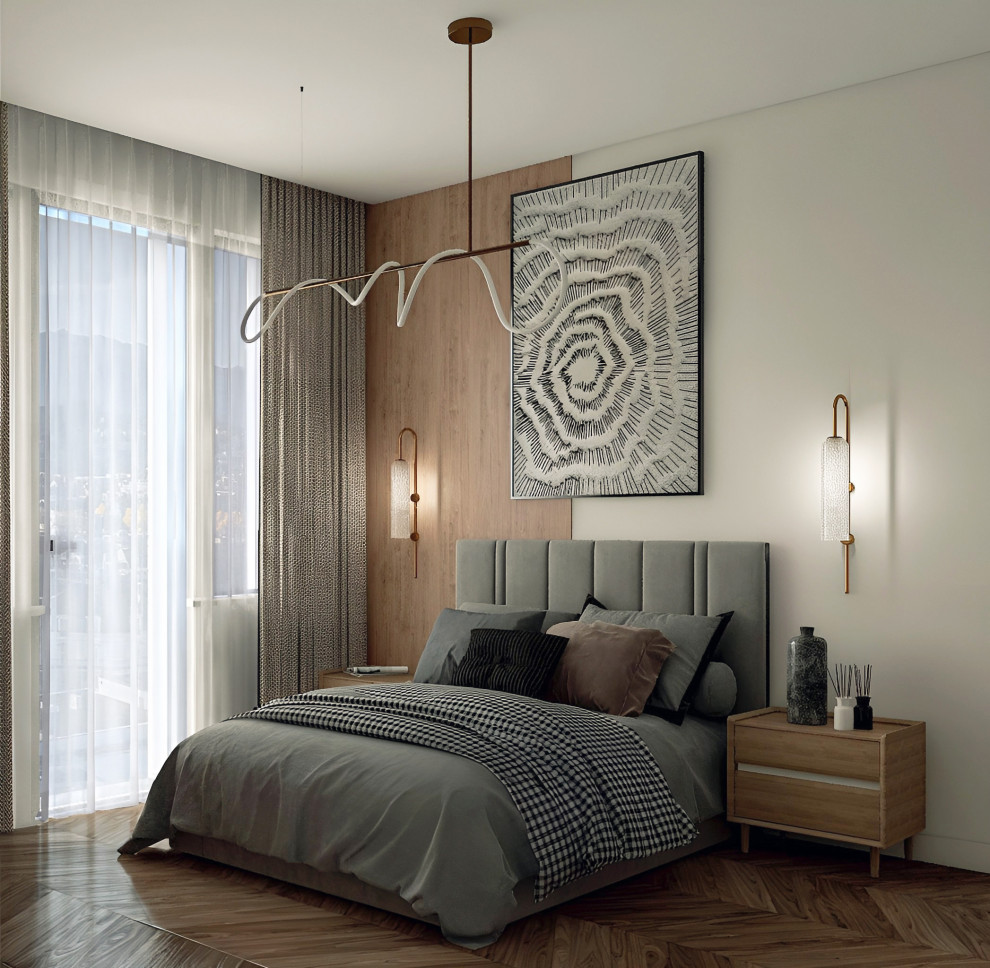 Спальня с рабочим местом