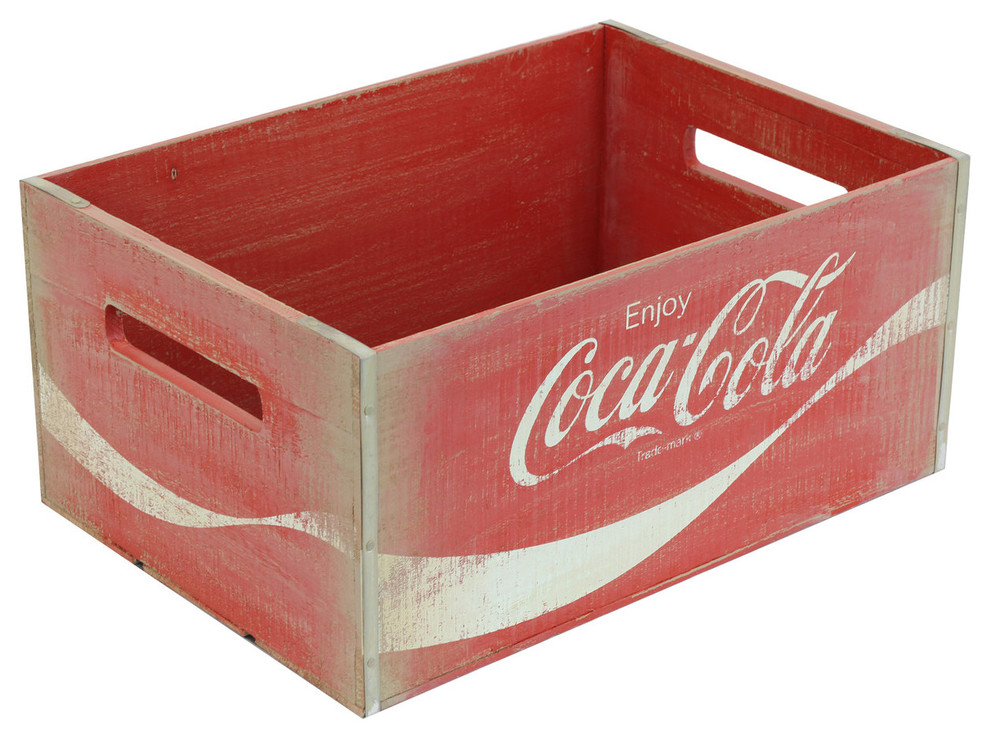 Vintage Inspired Large Coca-Cola Crate