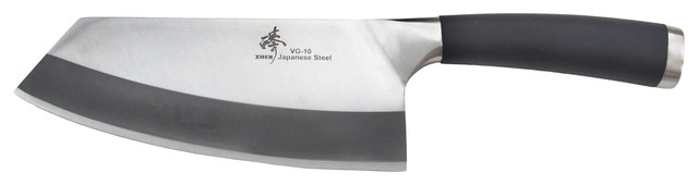 Zhen Japanese 3 Layer Forged Light Vegetable Chopping Chef Knife, 7"