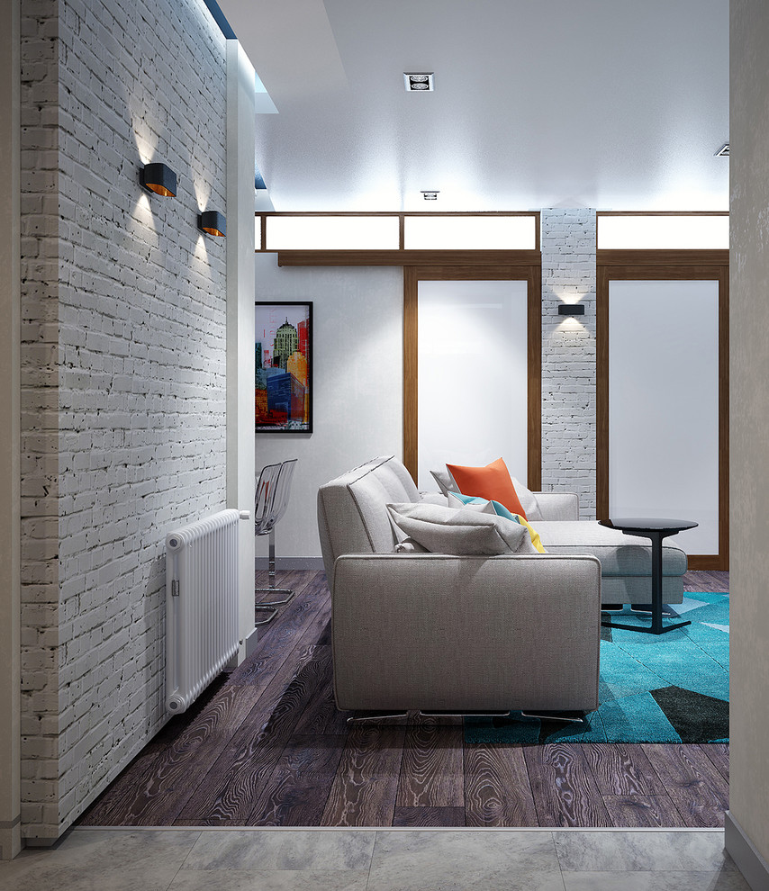 Дизайн-проект квартиры со свободной планировкой, Нижний Новгород