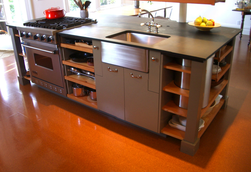 Inspiration for an industrial kitchen in San Francisco.