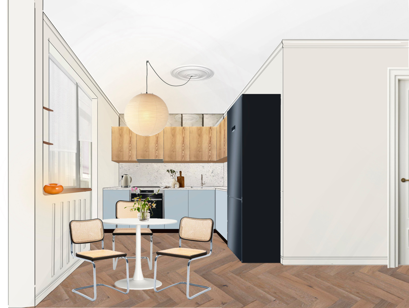 Стиль винтаж в современном интерьере.