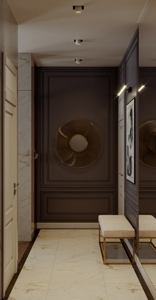 Дизайн интерьера Двухкомнатной квартиры. ЖК "5 Звезд" Санкт-Петербург