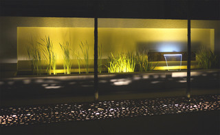 Wandbrunnen Bei Nacht Modern Landscape Munich By Freiraum Plan