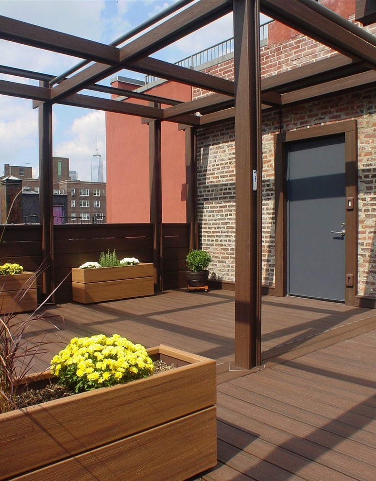 NYC Rooftop Terrace - Transitional - Deck - New York - by Spaceform ...