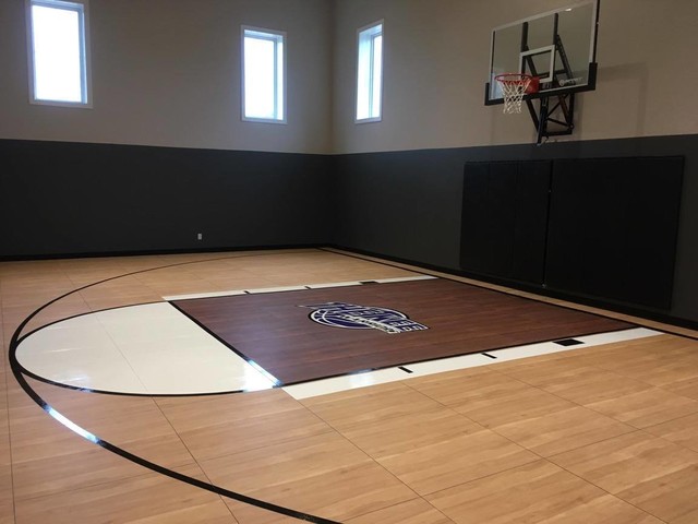 Snapsports Home Basketball Court Patented Modular Sport Floor