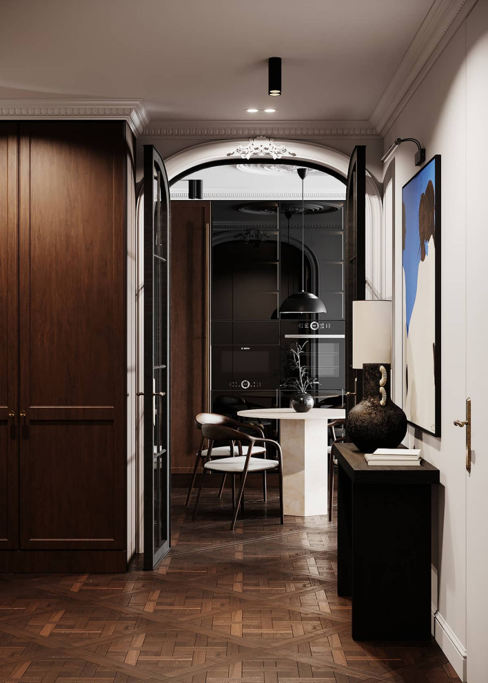 Пространство с нотами французского стиля