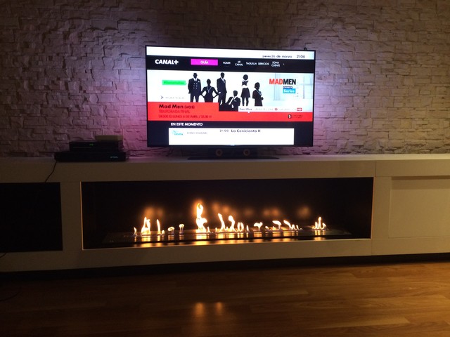Super Design Intelligent Ethanol Fireplace Inserts Modern