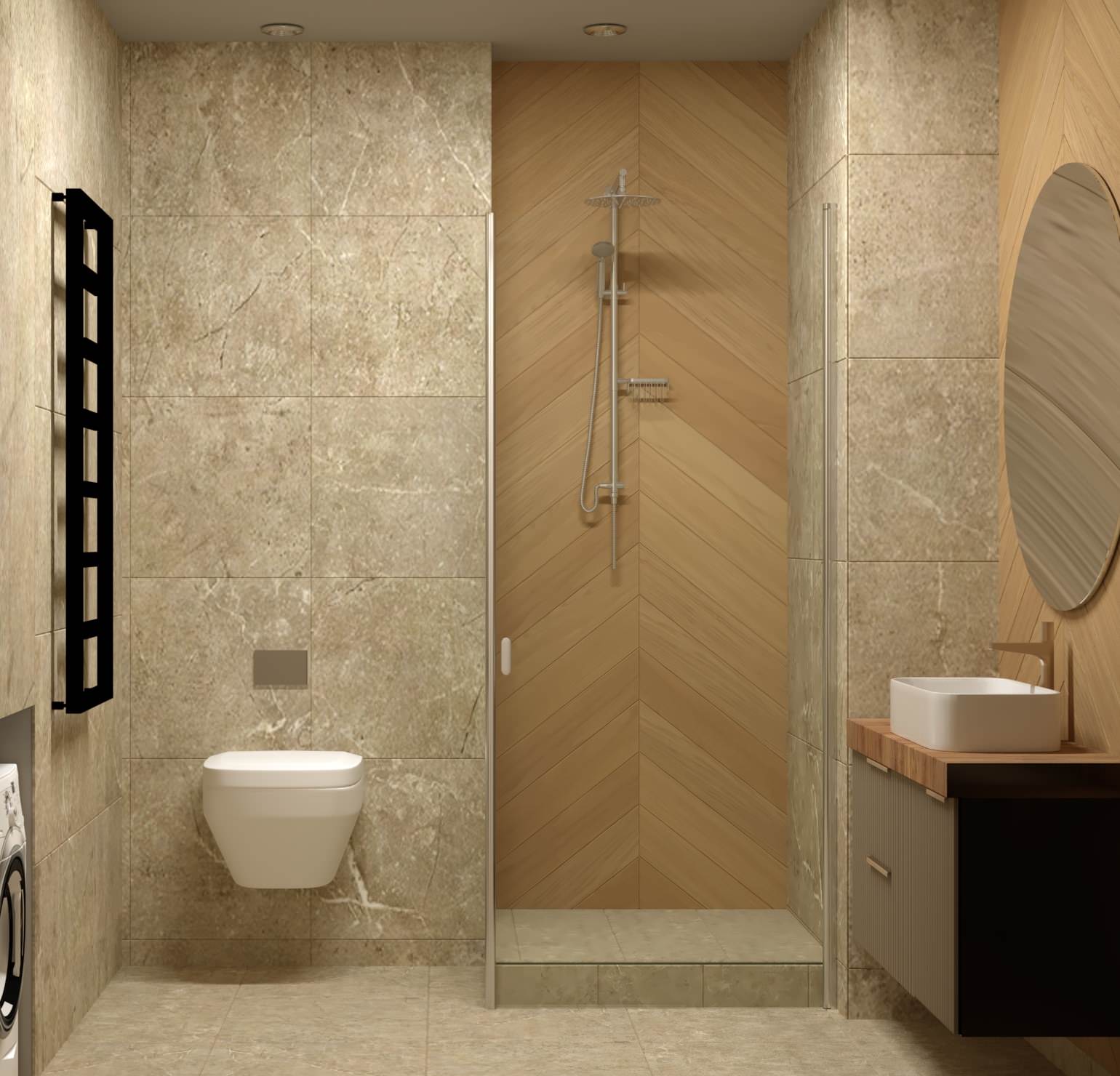 Дизайн проект квартиры в ЖК "Сердце Столицы"