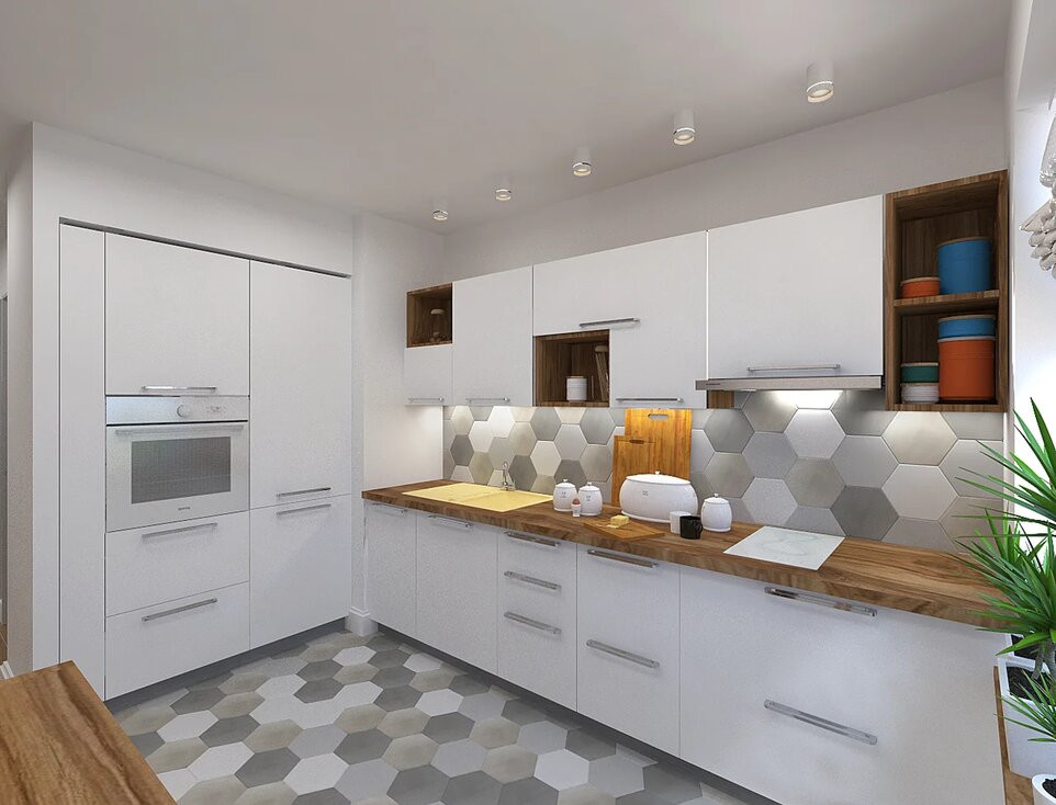 Эко-скандинавский стиль рядом с парком