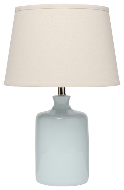 Light Blue Milk Jug Table Lamp With, Blue Table Lamp Shade