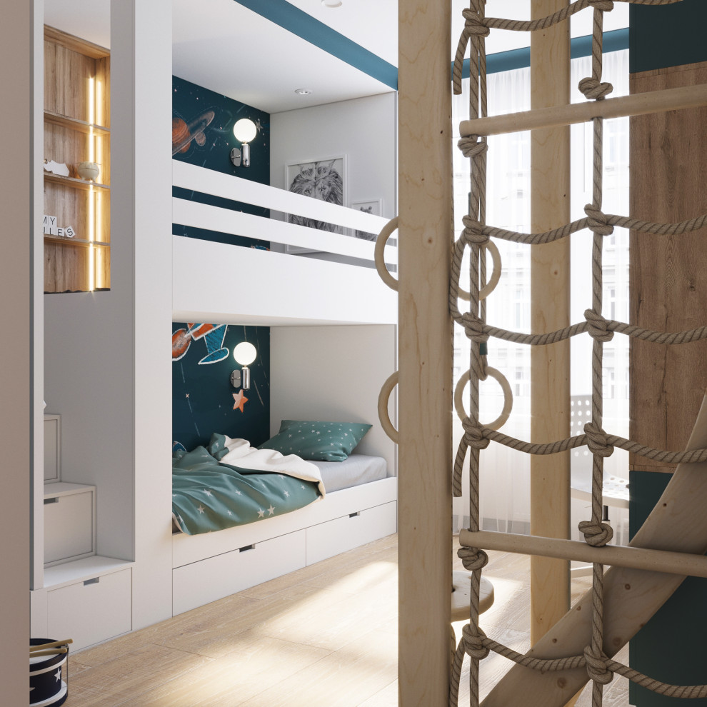 Из двушки в трешку с кухней-гостиной