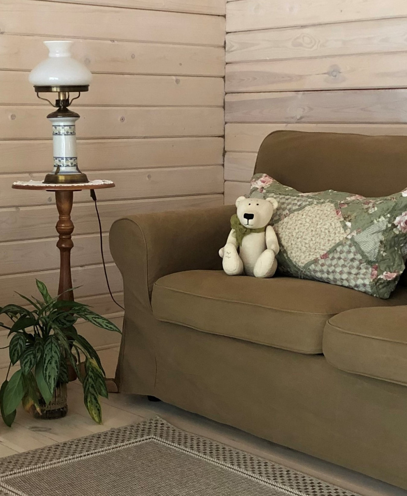 Интерьер финского деревянного коттеджа