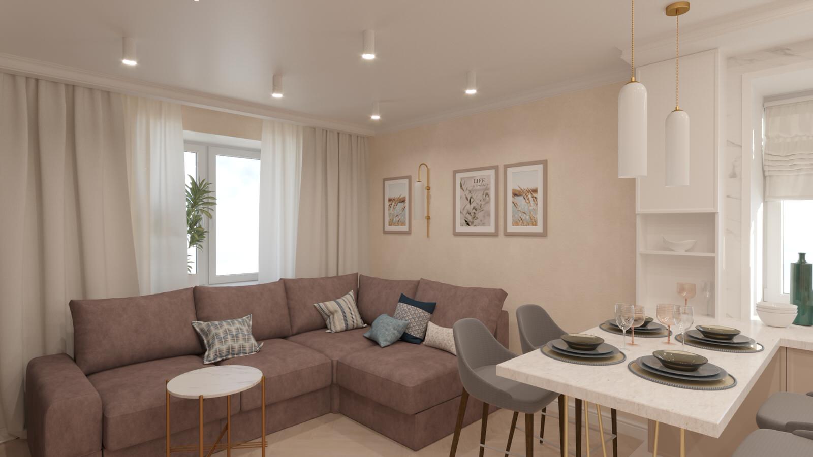 Квартира в современной классике