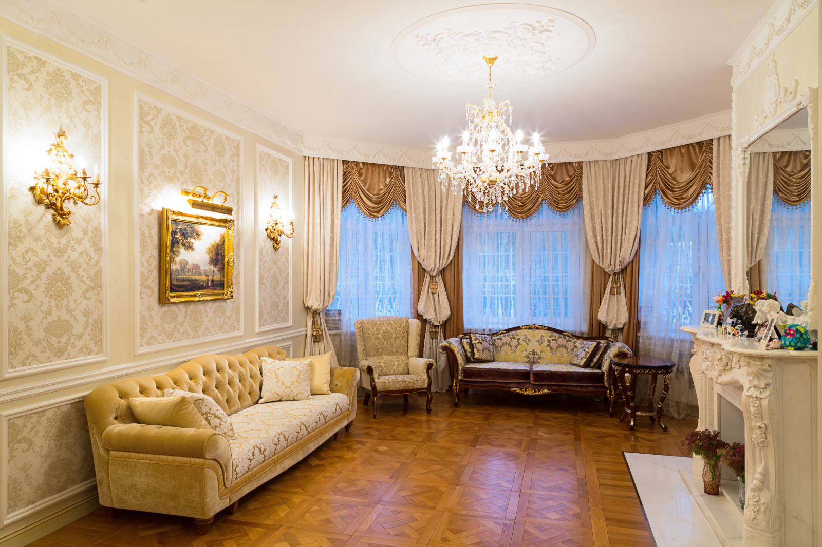 Съёмка архитектуры и интерьера частного загородного дома. МО