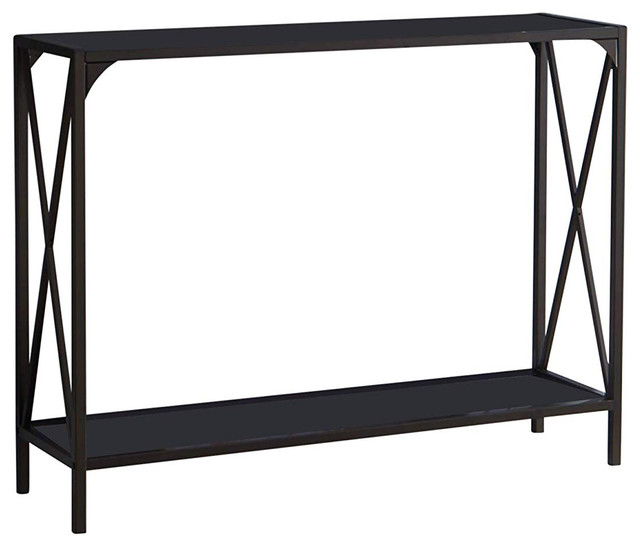 Allegheny Entryway Sofa Console Table With Storage Pewter Metal Black Gl Allegheny Entryway Sofa Console Table With Storage Pewter Metal Black Gl