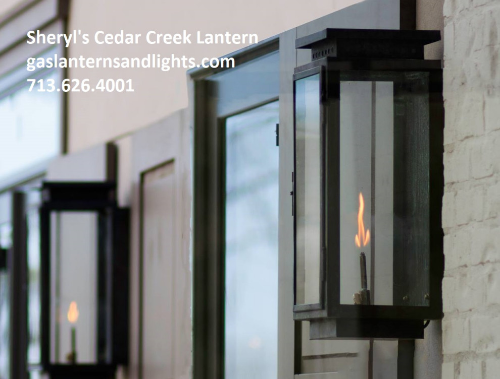 Sheryl's Cedar Creek Transitional Gas Lantern