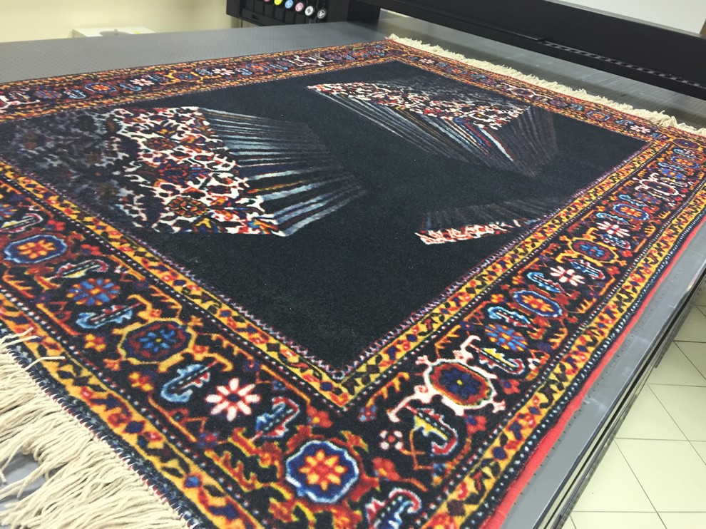 Ковер - как нетрадиционное оформление интерьера