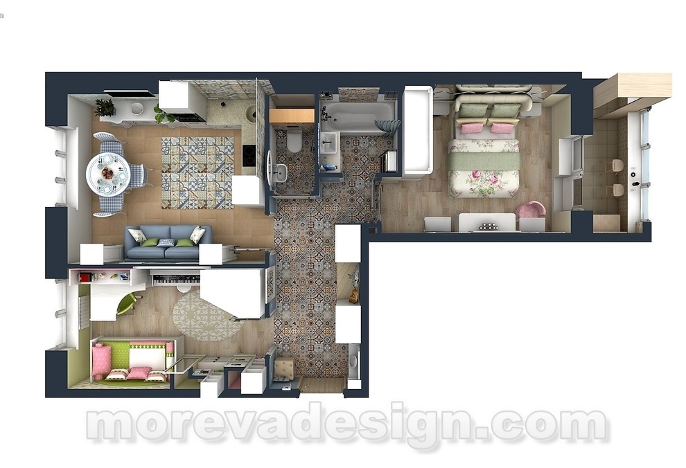 Проект 24 Двушка для милых дам