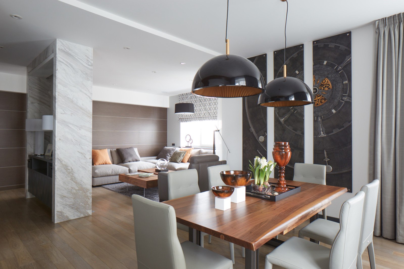 Гостиная. Вид на мягкую зону