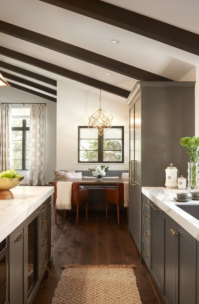 Photo of a mediterranean kitchen in San Francisco.