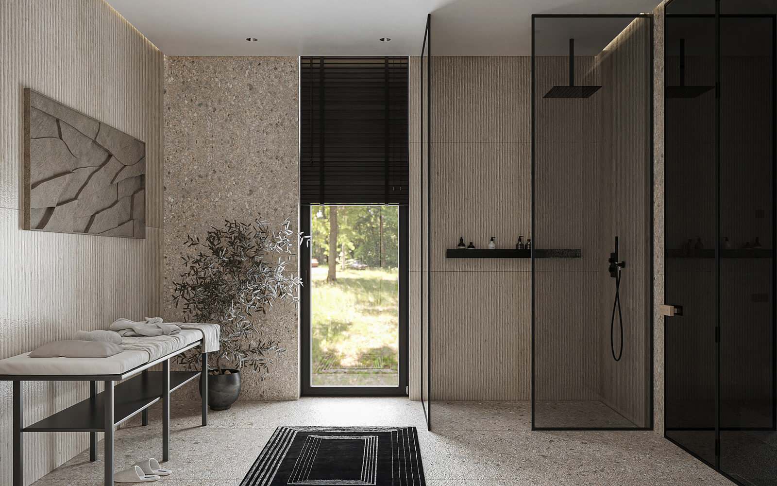 Интерьер спа зоны