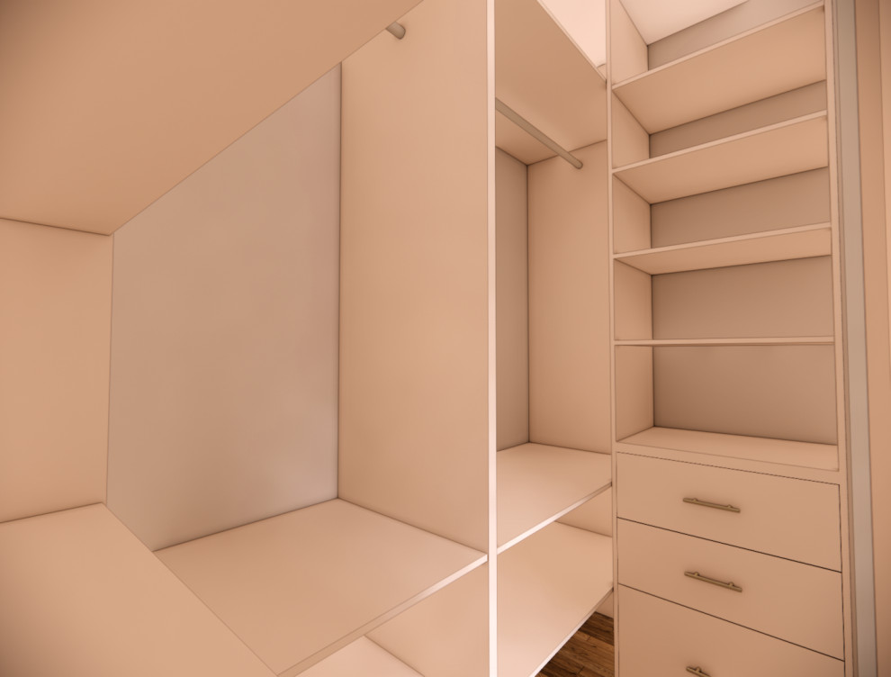 Проект спальни  и детской в г.Мытищи