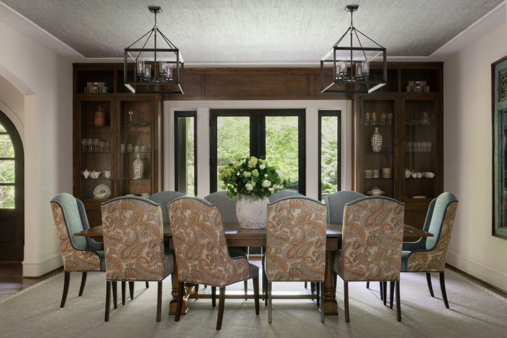 Dining room - french country dining room idea in Other