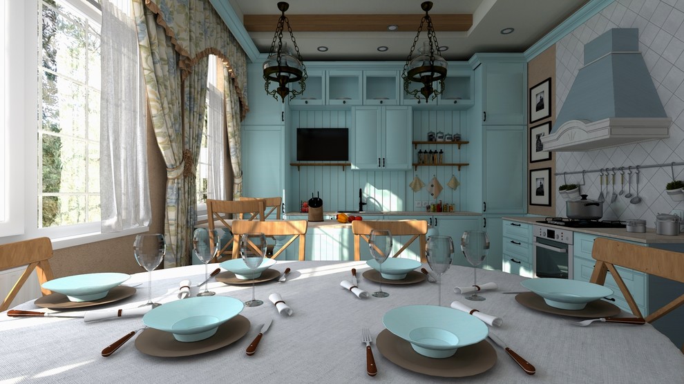 Частный дом в стиле Прованс г.Краснодар