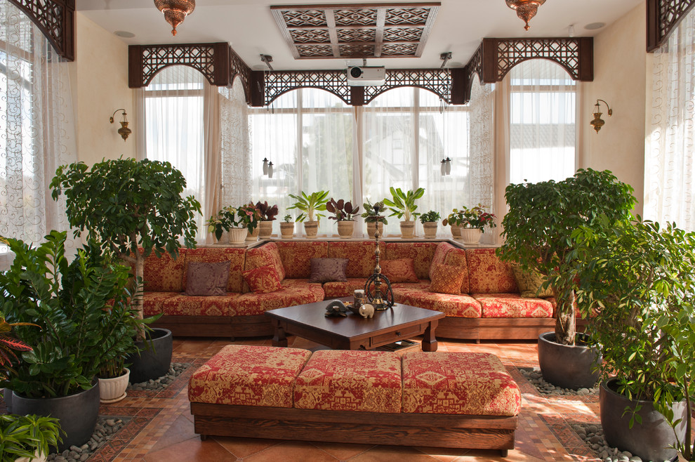 Интерьер частного жилого дома