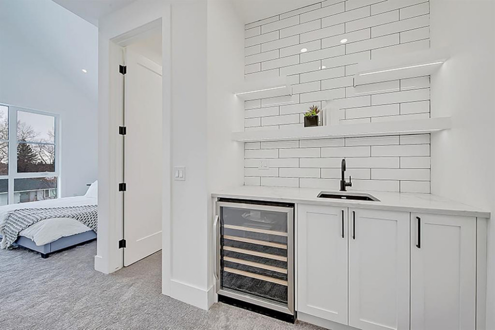 Home design - transitional home design idea in Calgary
