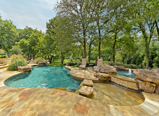 Infinity Edge Pools traditional-pool