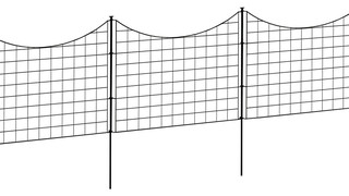 Zippity Garden Fence, Set of 5 Panels and 6 Stakes - Transitional