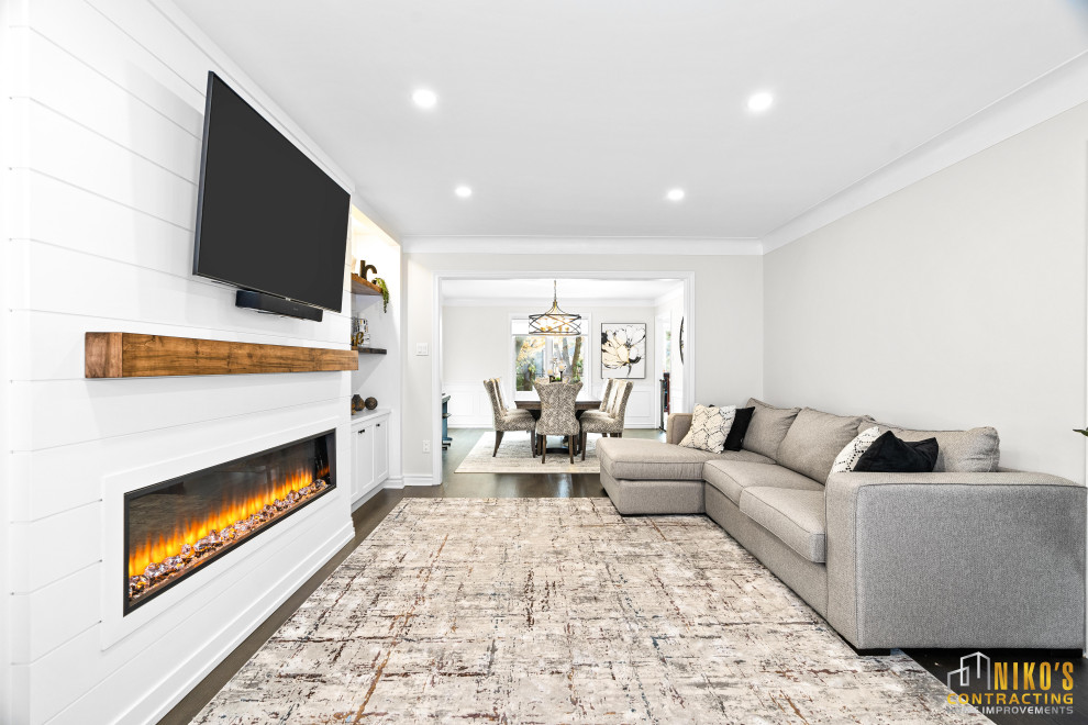 Sunnyside Cres | Fireplace Wall