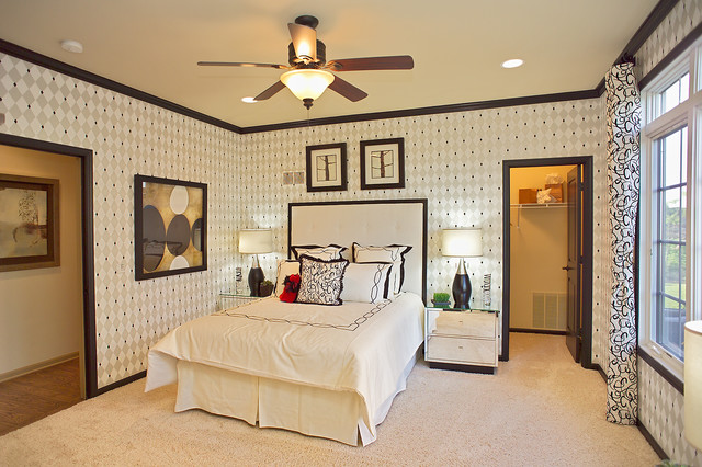 Custom Homes modern-schlafzimmer