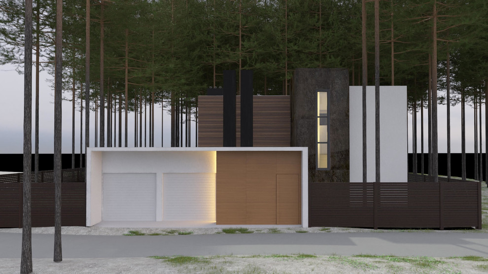 Дом в сосновом лесу / House in the forest