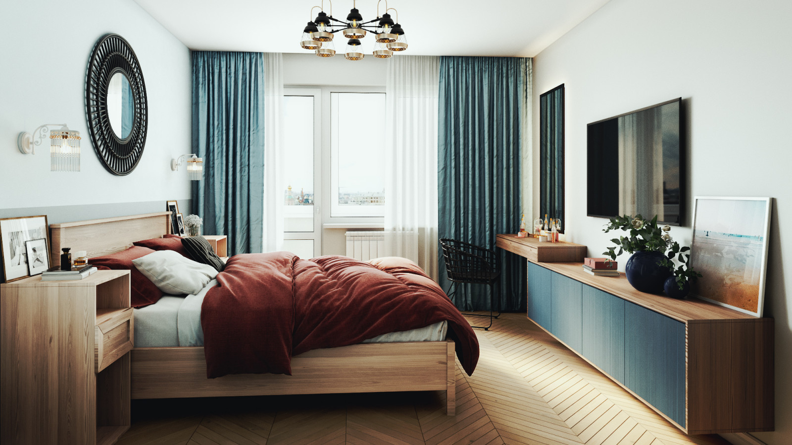 В ярком цвете