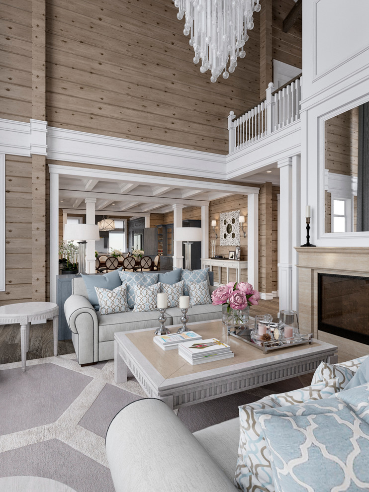 Загородный дом. Лужки. Россия, Московская область / 2016