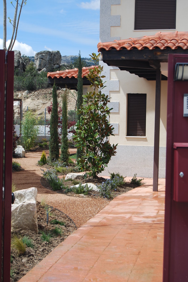 Jardín con rincones pequeños