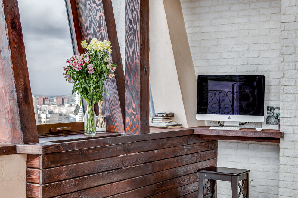 Пентхаус в Санкт-Петербурге. Мебель и отделка из массива.