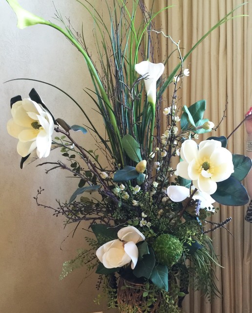 Faux Greenery Arrangements